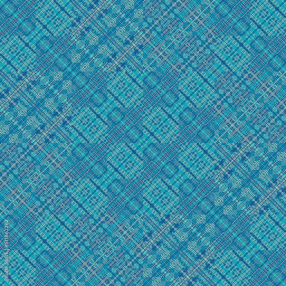 Abstract blue fabric pattern Abstract blue fabric pattern