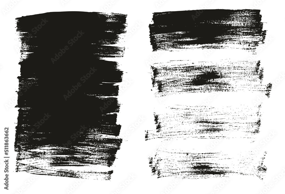 Flat Paint Brush Thin Long Background Mix High Detail Abstract Vector Background Mix Set Flat Paint Brush Thin Long Background Mix High Detail Abstract Vector Background Mix Set