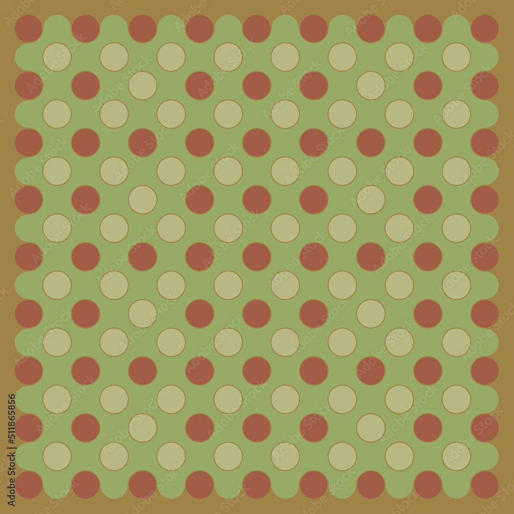 Multicolor truchet tiling connections illustration Multicolor truchet tiling connections illustration