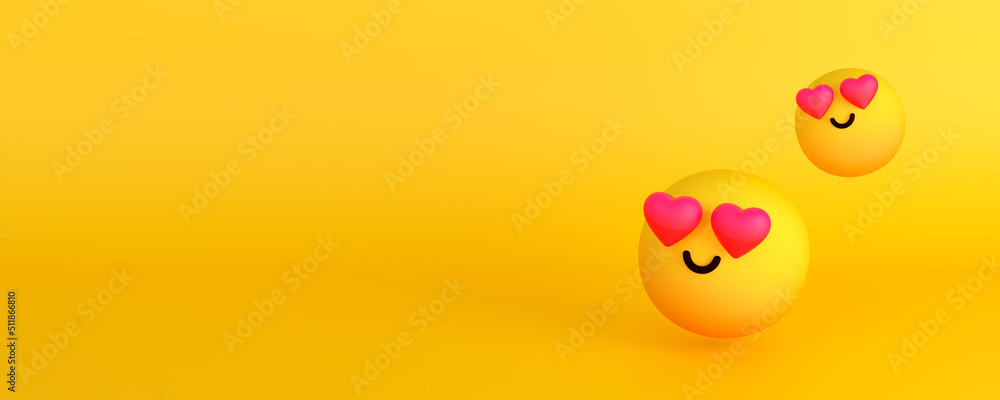 Lovely Smiling Face with Heart Eyes emoji Rolling on the Floor Laughing Happy yellow background 3d rendering Lovely Smiling Face with Heart Eyes emoji Rolling on the Floor Laughing Happy yellow background 3d rendering