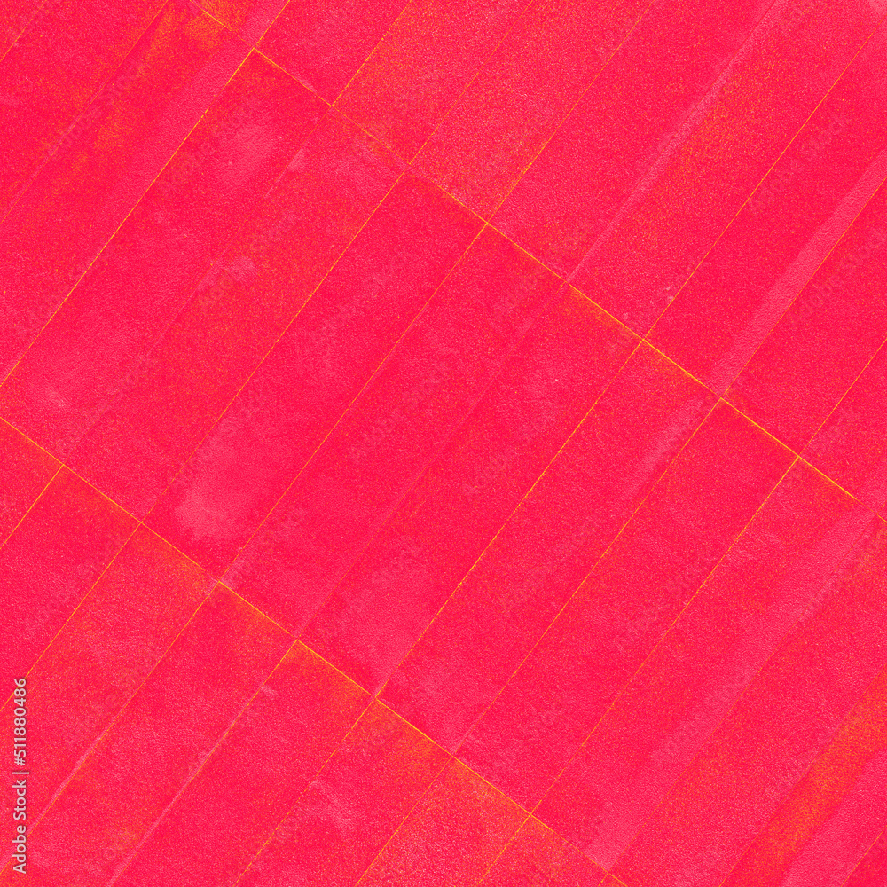 Fototapeta premium Red paint wall background texture