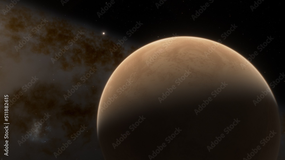 Abstract planets and space background
Abstract planets and space background