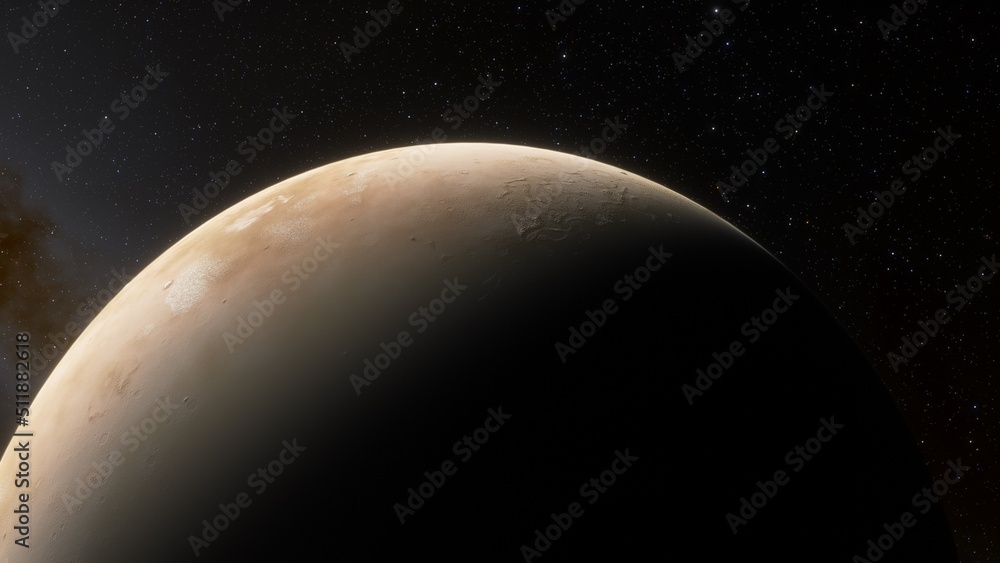Abstract planets and space background
Abstract planets and space background