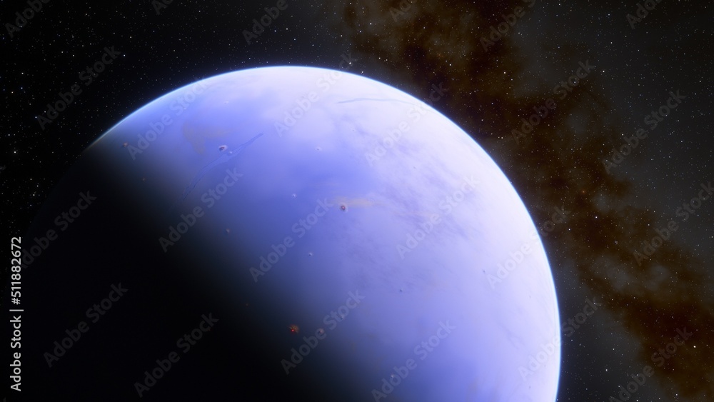 Abstract planets and space background
Abstract planets and space background