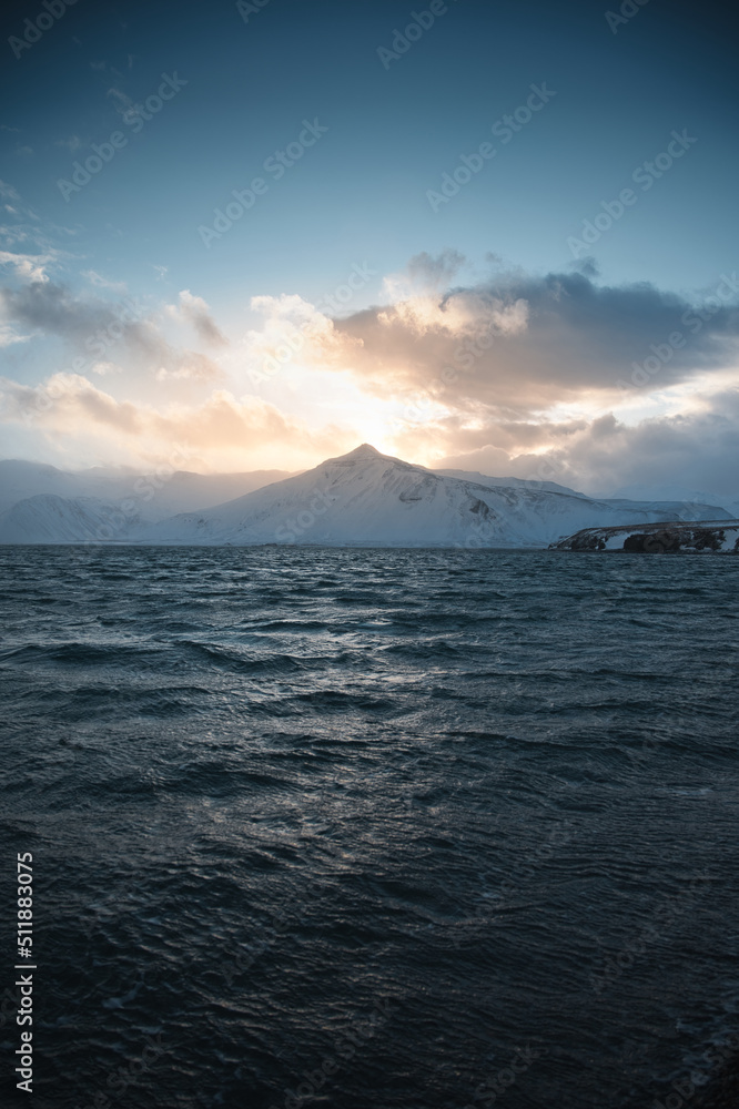 Iceland Winter Sunset