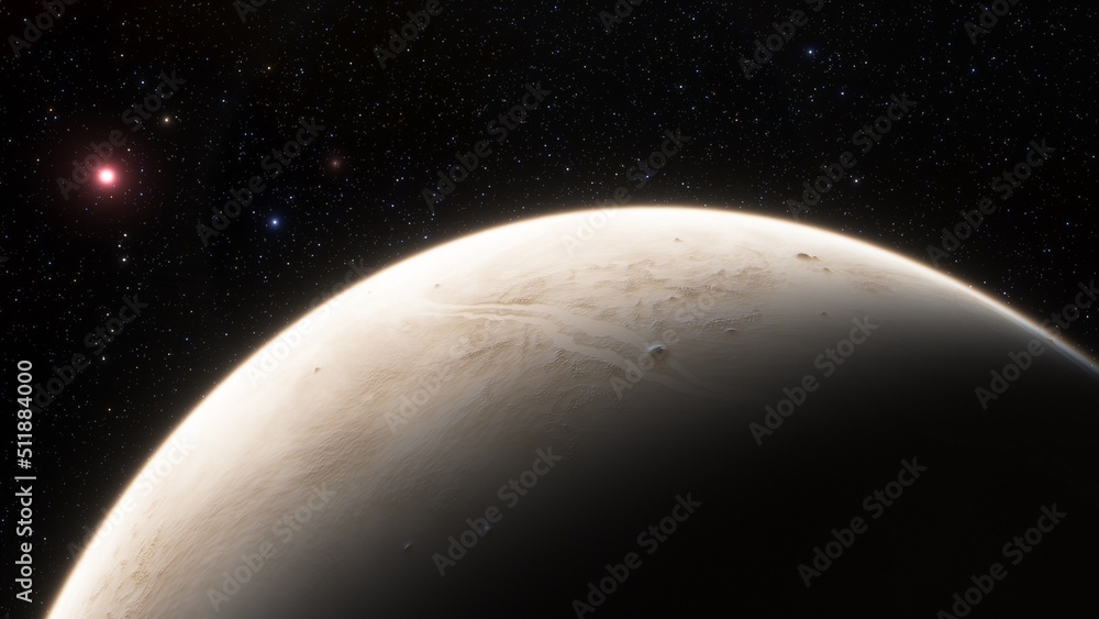 Abstract planets and space background
Abstract planets and space background
