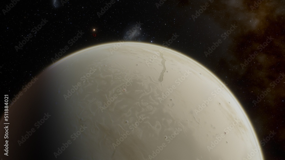 Abstract planets and space background
Abstract planets and space background