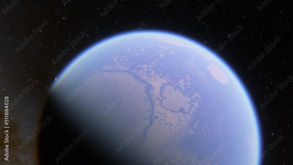 Abstract planets and space background
Abstract planets and space background