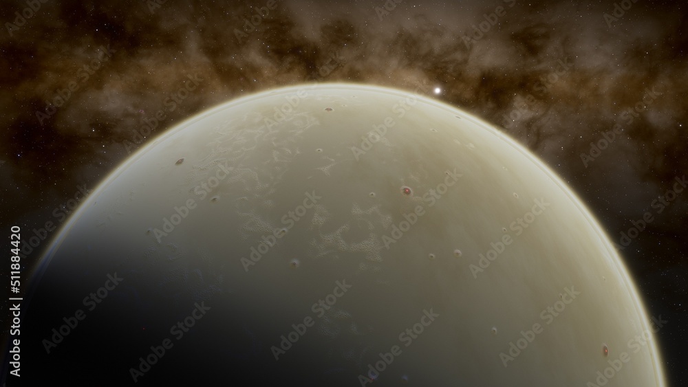 Abstract planets and space background
Abstract planets and space background