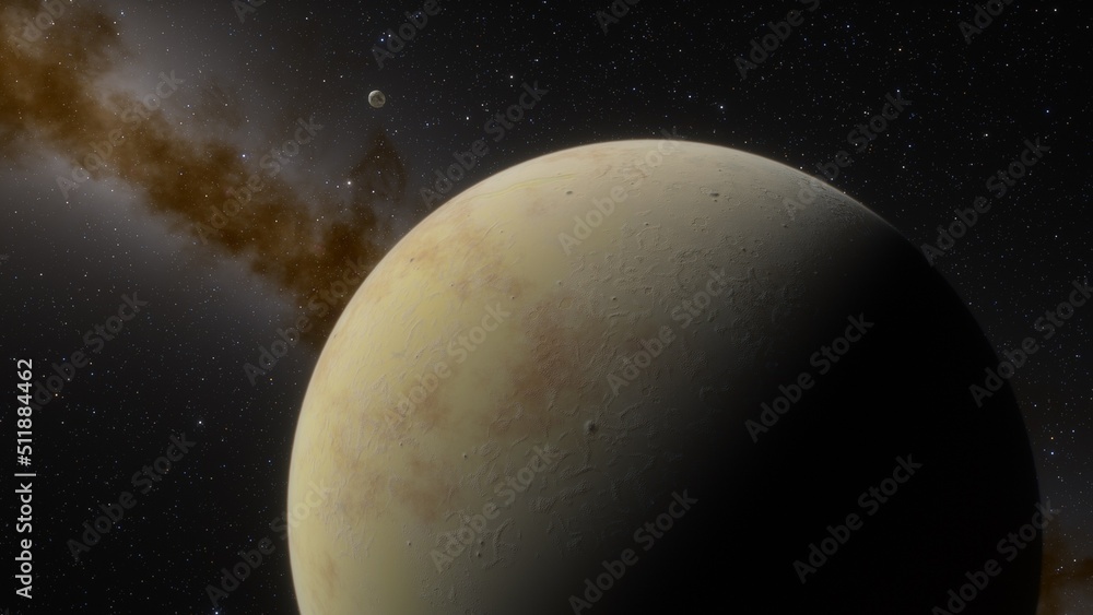 Abstract planets and space background
Abstract planets and space background