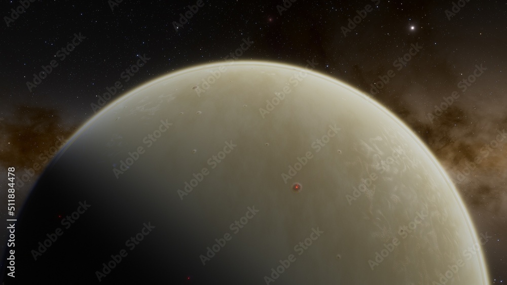 Abstract planets and space background
Abstract planets and space background