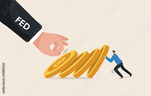Raising interest rates affects the crypto currency or bitcion market. Higher US inflation drives bitcoin prices directly affected by the fed policy. Investors are trying to prevent bitcoin fall.