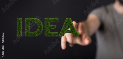 Concept creative idea and i...