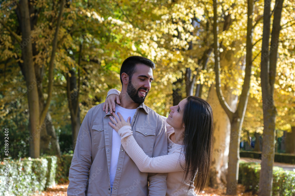 Couple in autumn Couple in autumn