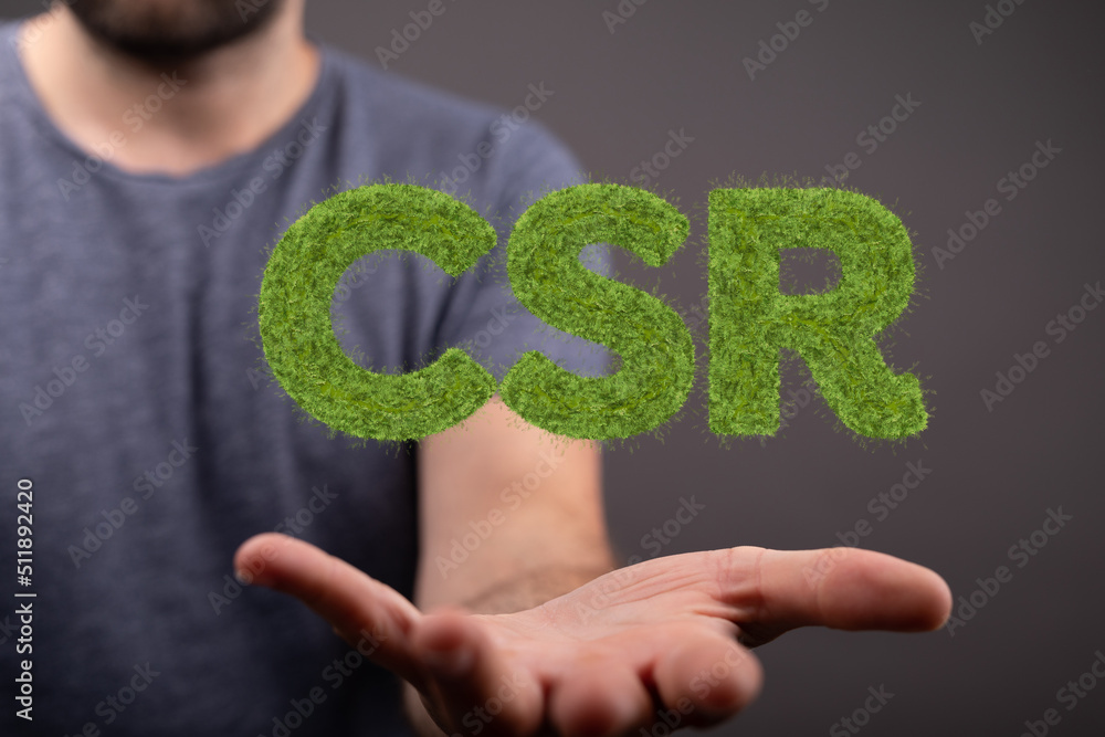 CSR – Corporate Social Responsibility concept . CSR – Corporate Social Responsibility concept .