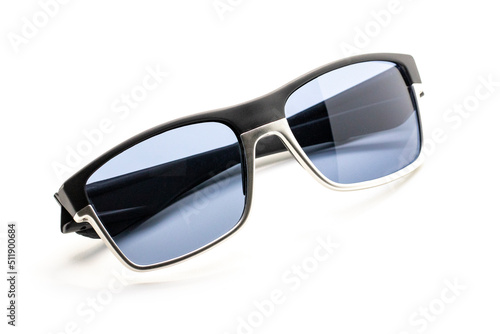 Image of modern fashionable sunglasses isolated on white background, Glasses. © yod67