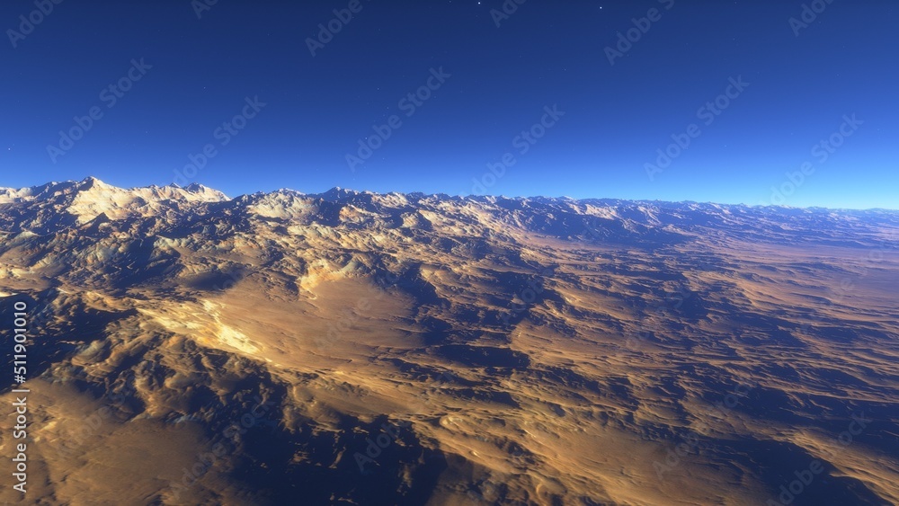 Deserted alien planet
Deserted alien planet