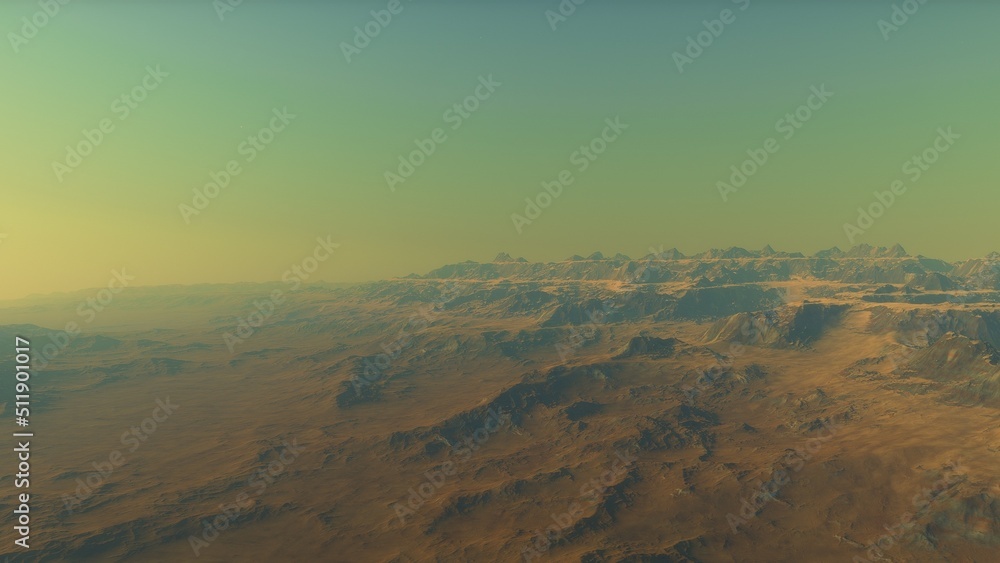Deserted alien planet
Deserted alien planet