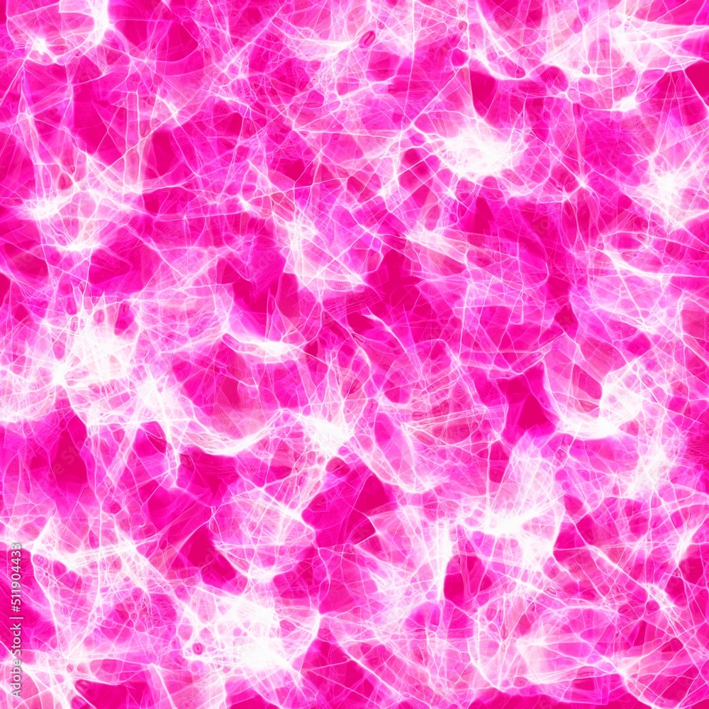 Fototapeta premium White splashes on the magenta background. Abstract pattern.