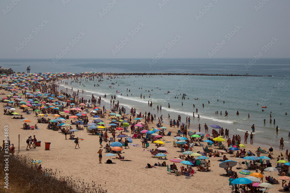 Fotografía de la playa de Cádiz Fotografía de la playa de Cádiz