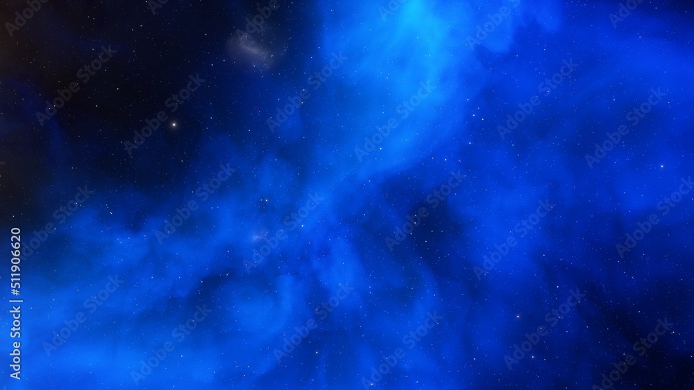 Fototapeta premium nebula gas cloud in deep outer space 