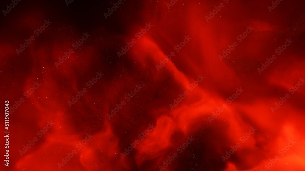 Fototapeta premium nebula gas cloud in deep outer space 