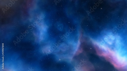 Fototapeta Naklejka Na Ścianę i Meble -  nebula gas cloud in deep outer space
