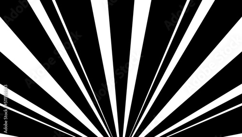 スピード感のある放射背景