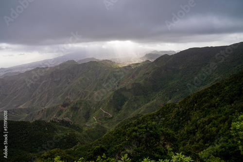 clouds over mountain