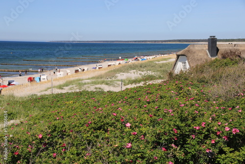 Blick   ber die Ostsee bei Ahrenshop