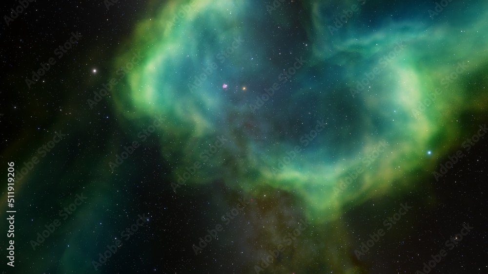 Fototapeta premium Night sky - Universe filled with stars, nebula and galaxy 