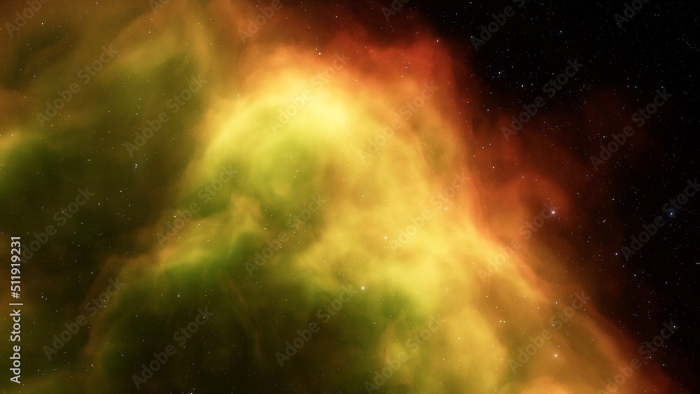 Fototapeta premium Night sky - Universe filled with stars, nebula and galaxy 