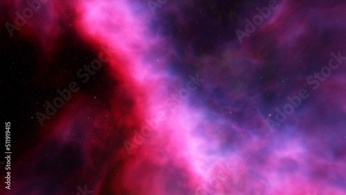 Night sky - Universe filled with stars, nebula and galaxy 