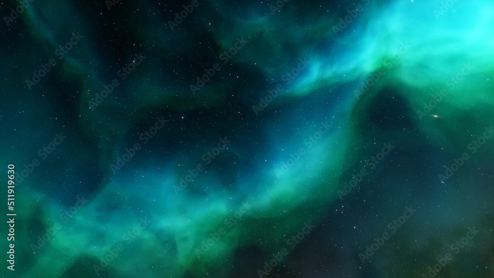 Fototapeta premium Night sky - Universe filled with stars, nebula and galaxy 