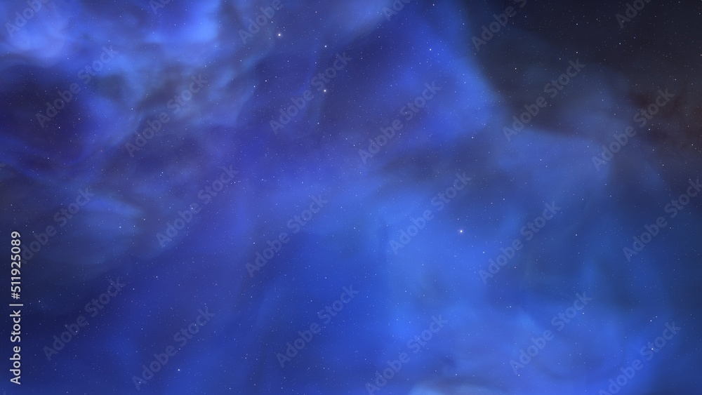 Fototapeta premium bright nebula, nebula in space, majestic red-purple nebula, beautiful space background 3D render 