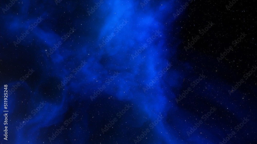 Naklejka premium bright nebula, nebula in space, majestic red-purple nebula, beautiful space background 3D render 