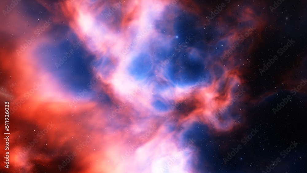 red-violet nebula in outer space, horsehead nebula, unusual colorful nebula in a distant galaxy, red nebula 3d render
red-violet nebula in outer space, horsehead nebula, unusual colorful nebula in a distant galaxy, red nebula 3d render