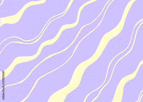 Background line hand drawn vector yellow and light violet web
