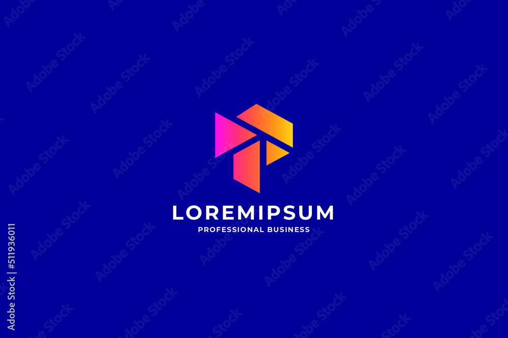 Fototapeta premium professional logo template