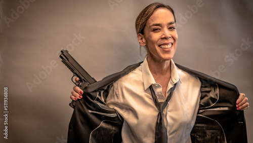 Female Hero Gunfighter