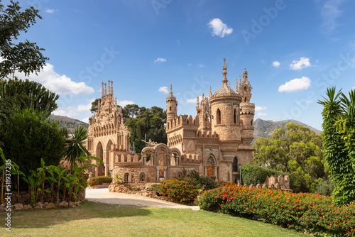 Castillo de Colomares, a castle dedicated to the life and adventures of Christopher Columbus in Spain.