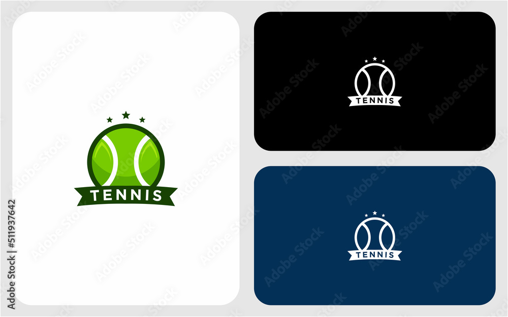 tennis logo design art