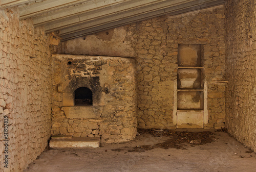 Porreres - old stone oven - I - Mallorca photo
