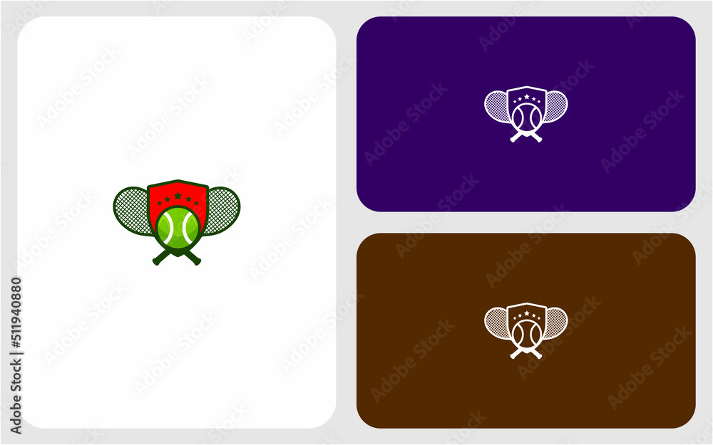 tennis logo vector illustration tennis logo vector illustration