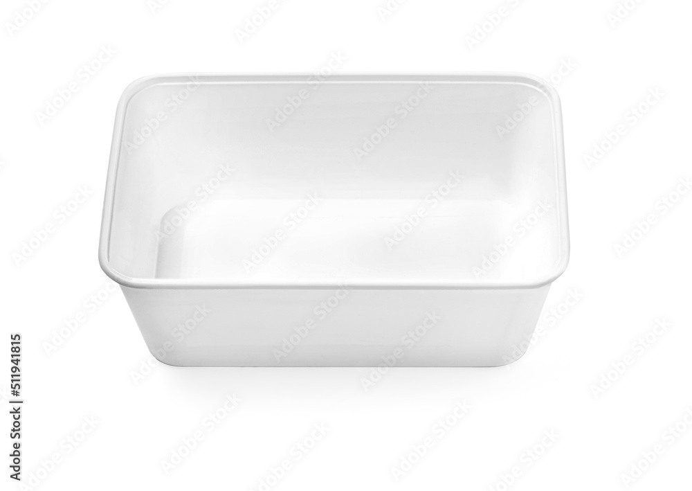 Empty plastic food tray Empty plastic food tray