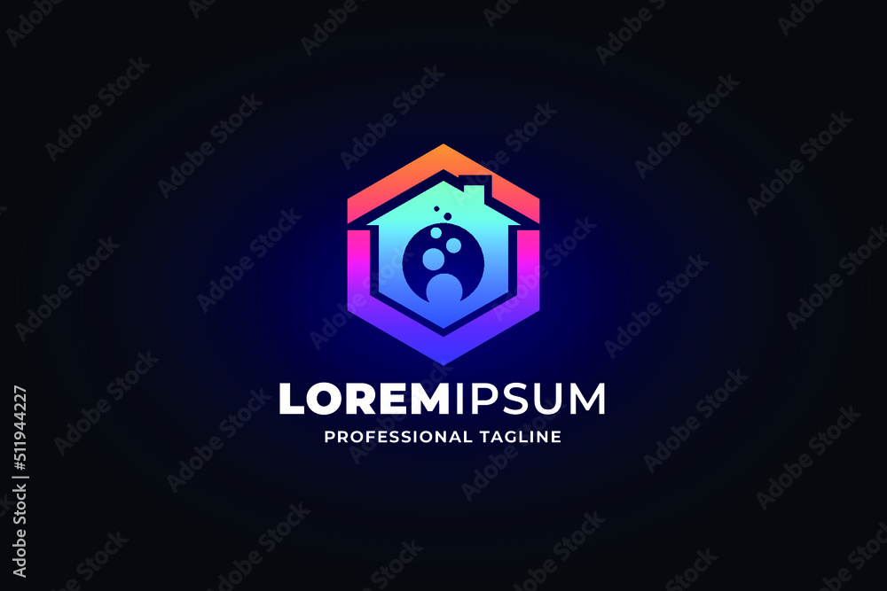 Fototapeta premium investment logo template