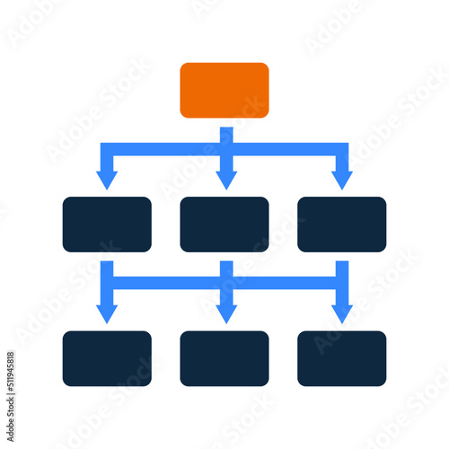 Chart, workflow icon. Simple editable vector graphics.