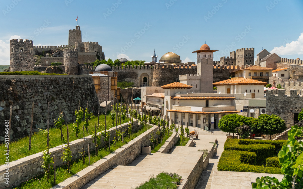 Obraz premium Akhaltsikhe Castle in Georgia. This is a medieval fortress built in the IX century