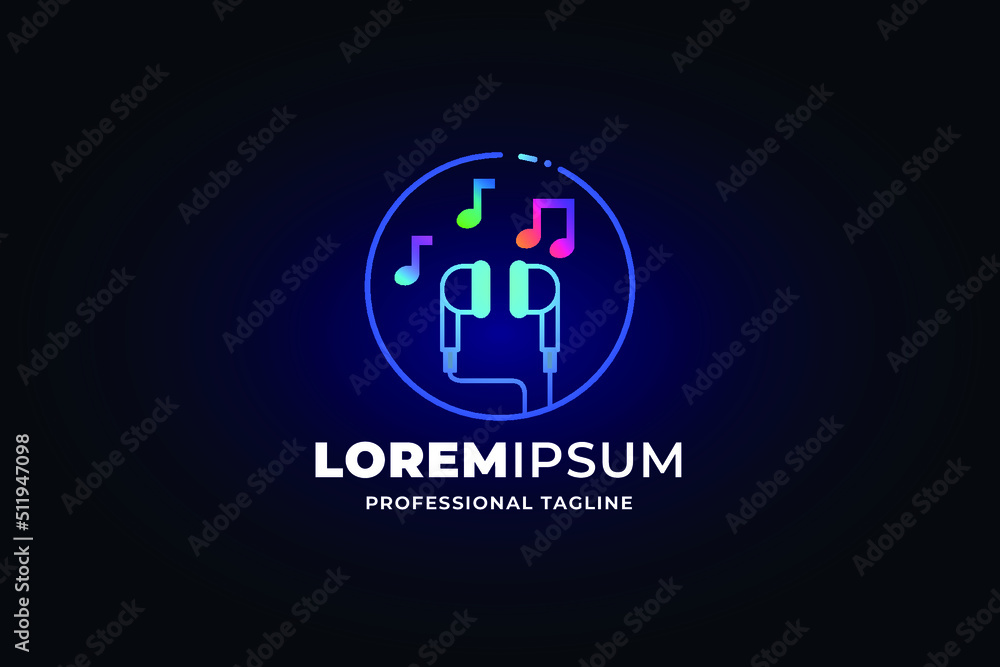 Obraz premium modern professional logo template