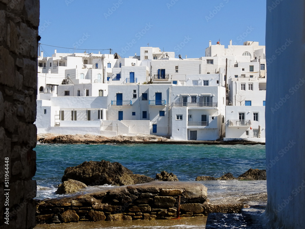 Naousa village in Paros